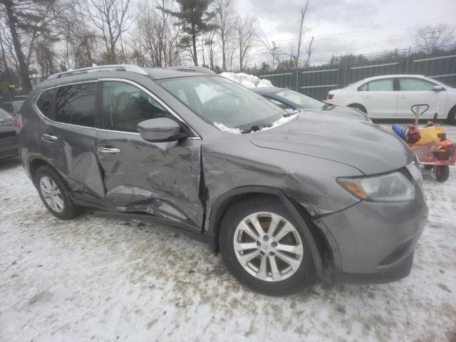 KNMAT2MV7GP663550 - 2016 NISSAN ROGUE S GRAY photo 4