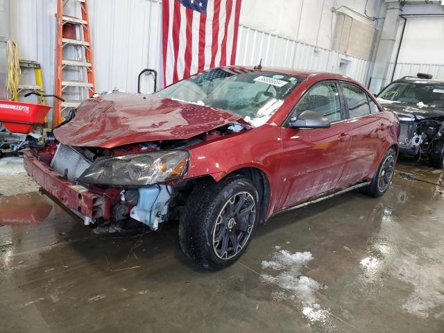 1G2ZG57BX84181799 - 2008 PONTIAC G6 BASE BURGUNDY photo 1