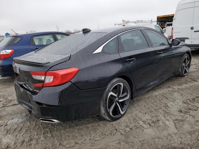 1HGCV1F37JA203454 - 2018 HONDA ACCORD SPORT BLACK photo 3