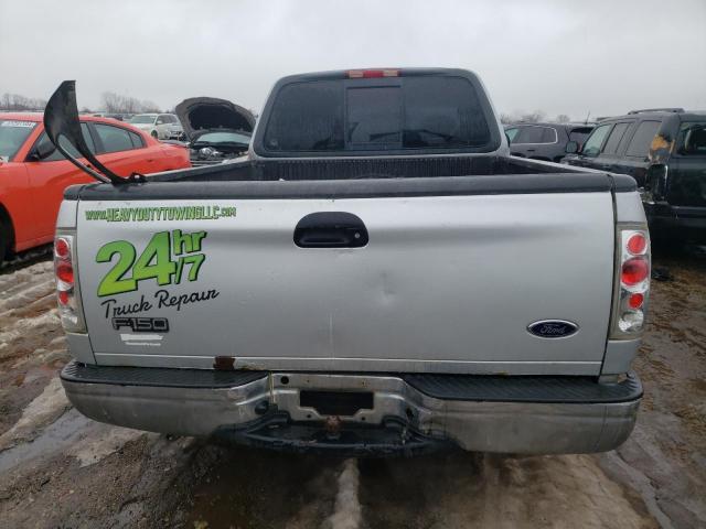 1FTZX17241NA76504 - 2001 FORD F150 SILVER photo 6