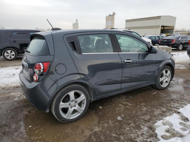 1G1JE6SBXF4209554 - 2015 CHEVROLET SONIC LTZ GRAY photo 3