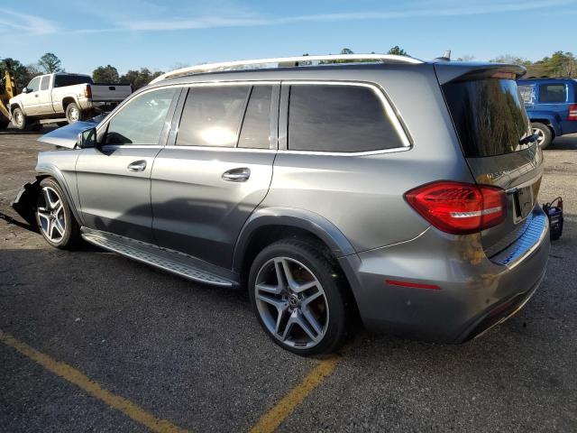 4JGDF7DE4HA913568 - 2017 MERCEDES-BENZ GLS 550 4MATIC GRAY photo 2