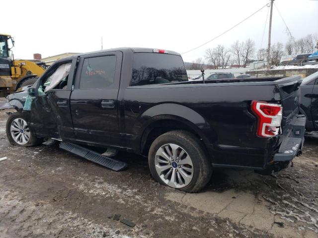 1FTEW1E57JFB07656 - 2018 FORD F150 SUPERCREW BURGUNDY photo 2