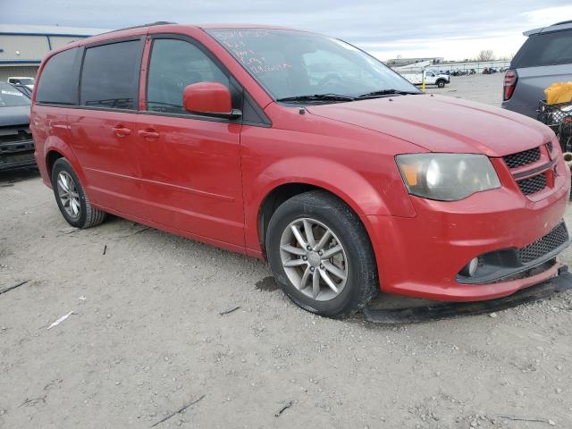 2C4RDGEG1ER263086 - 2014 DODGE GRAND CARA R/T RED photo 4