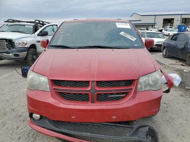 2C4RDGEG1ER263086 - 2014 DODGE GRAND CARA R/T RED photo 5