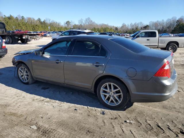 3FAHP0HA0BR344562 - 2011 FORD FUSION SE GRAY photo 2