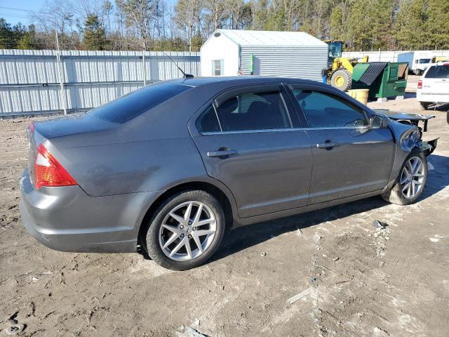 3FAHP0HA0BR344562 - 2011 FORD FUSION SE GRAY photo 3