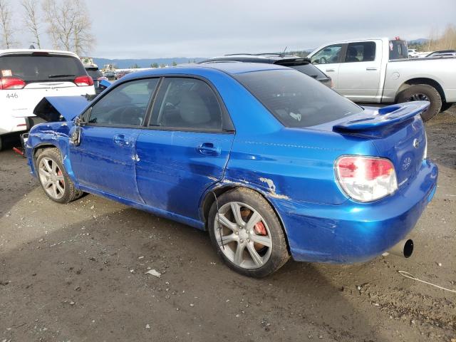 JF1GD756X7G517208 - 2007 SUBARU IMPREZA WRX TR BLUE photo 2