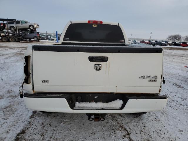 1D7HU18256S620574 - 2006 DODGE RAM 1500 ST WHITE photo 6