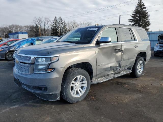 1GNSKBKC9JR393216 - 2018 CHEVROLET TAHOE K1500 LT GRAY photo 1