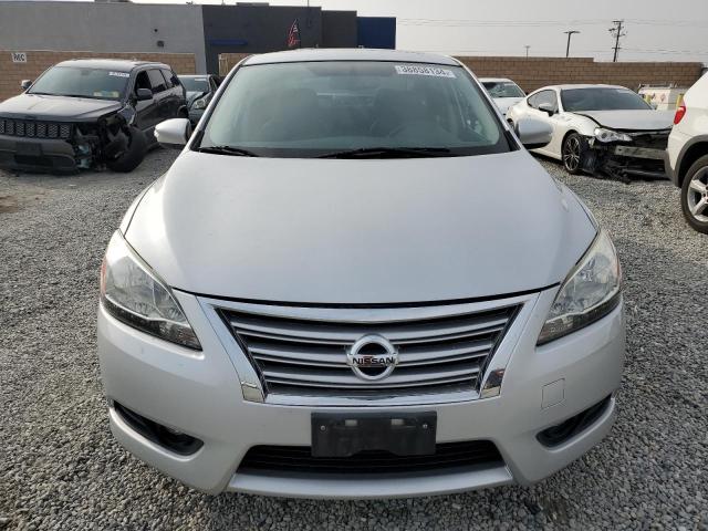 3N1AB7AP5EY207986 - 2014 NISSAN SENTRA S SILVER photo 5