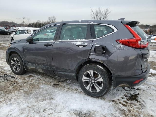 2HKRW6H39HH221764 - 2017 HONDA CR-V LX GRAY photo 2