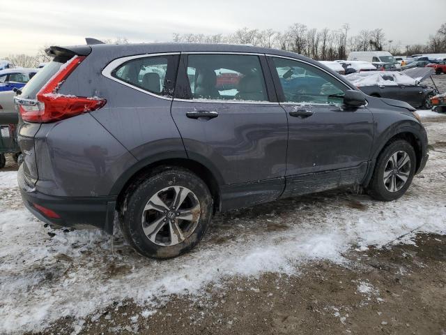 2HKRW6H39HH221764 - 2017 HONDA CR-V LX GRAY photo 3