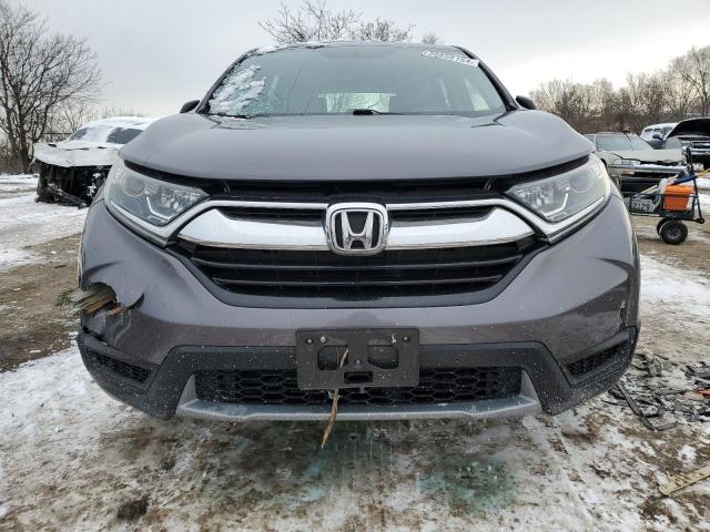 2HKRW6H39HH221764 - 2017 HONDA CR-V LX GRAY photo 5