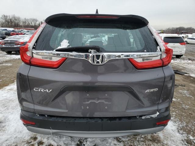 2HKRW6H39HH221764 - 2017 HONDA CR-V LX GRAY photo 6