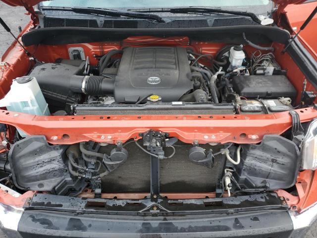 5TFDY5F19GX542027 - 2016 TOYOTA TUNDRA CREWMAX SR5 ORANGE photo 11