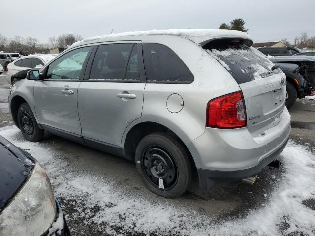 2FMDK4JC8DBB48814 - 2013 FORD EDGE SEL SILVER photo 2