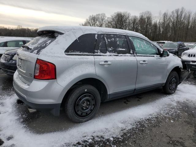 2FMDK4JC8DBB48814 - 2013 FORD EDGE SEL SILVER photo 3