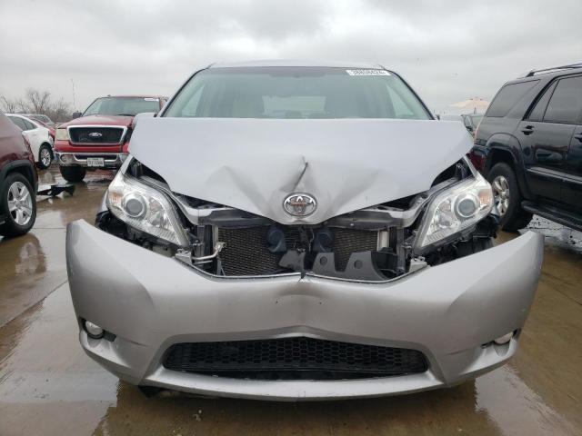 5TDYK3DC3BS097844 - 2011 TOYOTA SIENNA XLE SILVER photo 5