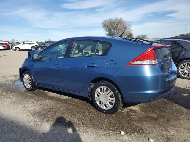 JHMZE2H51AS041925 - 2010 HONDA INSIGHT LX BLUE photo 2