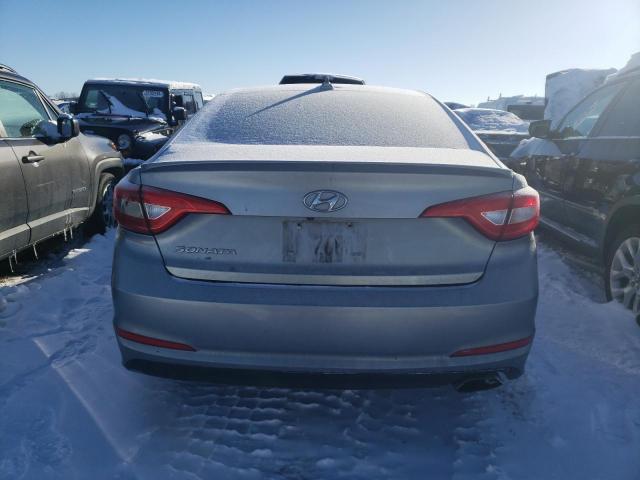 5NPE24AF7FH179000 - 2015 HYUNDAI SONATA SE GRAY photo 6