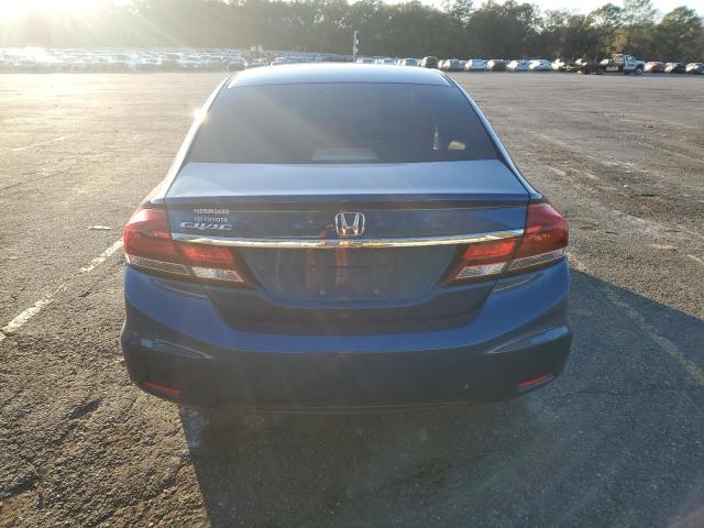 19XFB2F82FE211150 - 2015 HONDA CIVIC EX BLUE photo 6