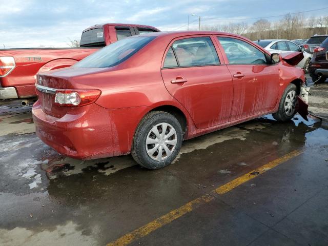 2T1BU4EE1CC870262 - 2012 TOYOTA COROLLA BASE RED photo 3