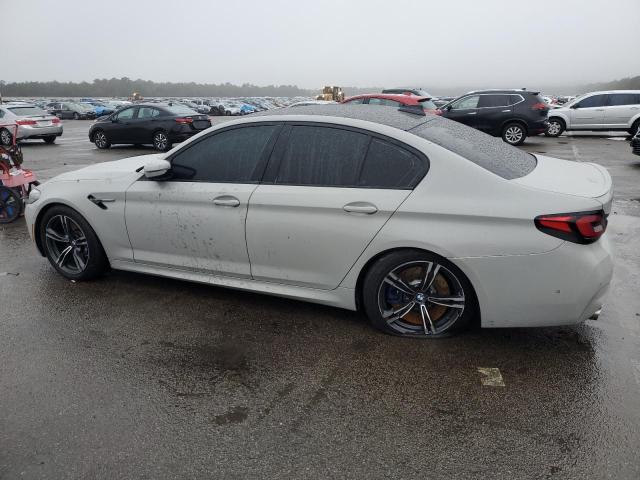 WBS83CH07NCJ57099 - 2022 BMW M5 WHITE photo 2