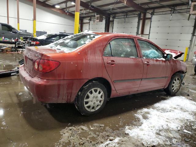 2T1BR32E28C859293 - 2008 TOYOTA COROLLA CE BURGUNDY photo 3