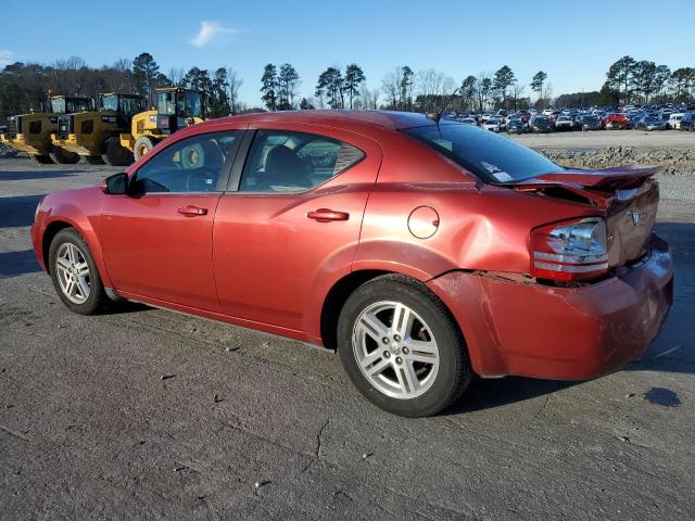 1B3LC56B09N562248 - 2009 DODGE AVENGER SXT RED photo 2