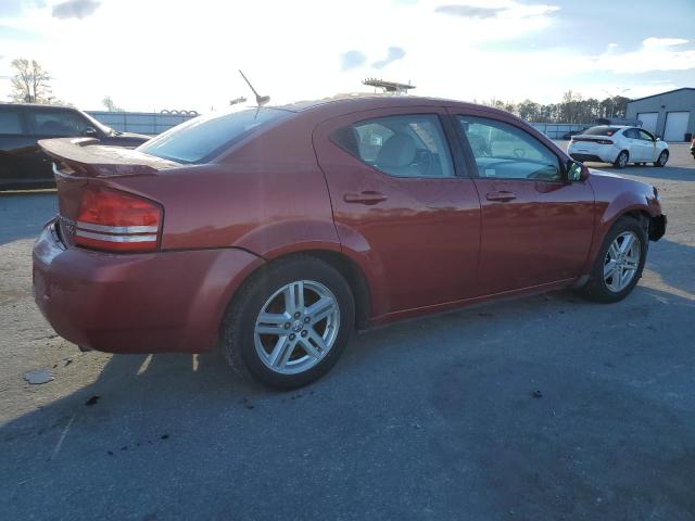 1B3LC56B09N562248 - 2009 DODGE AVENGER SXT RED photo 3