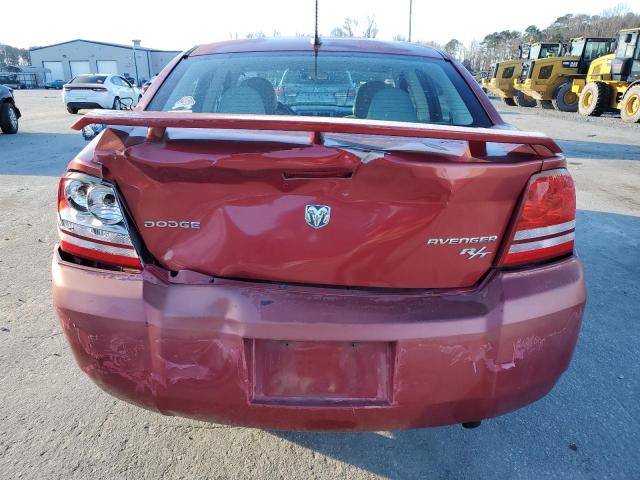 1B3LC56B09N562248 - 2009 DODGE AVENGER SXT RED photo 6