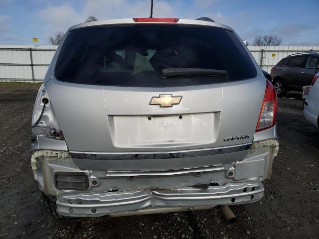 3GNAL2EK0DS636120 - 2013 CHEVROLET CAPTIVA LS SILVER photo 6