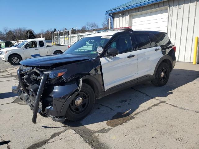 1FM5K8ABXMGA19128 - 2021 FORD EXPLORER POLICE INTERCEPTOR BLACK photo 1