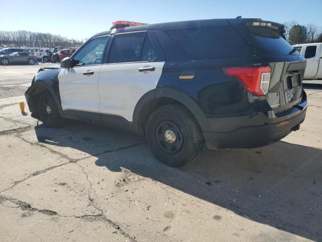 1FM5K8ABXMGA19128 - 2021 FORD EXPLORER POLICE INTERCEPTOR 黑色 照片 2