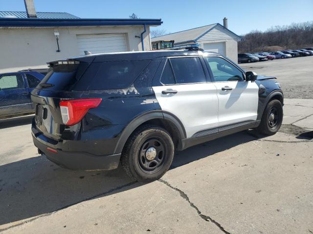 1FM5K8ABXMGA19128 - 2021 FORD EXPLORER POLICE INTERCEPTOR 黑色 照片 3