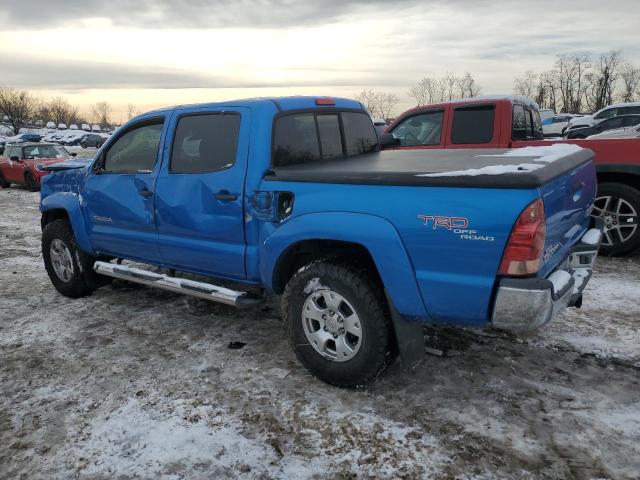 3TMJU62N27M046148 - 2007 TOYOTA TACOMA DOUBLE CAB PRERUNNER BLUE photo 2