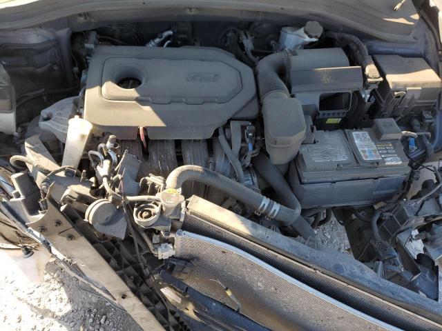 5NMS33AD3KH006123 - 2019 HYUNDAI SANTA FE SEL GRAY photo 11