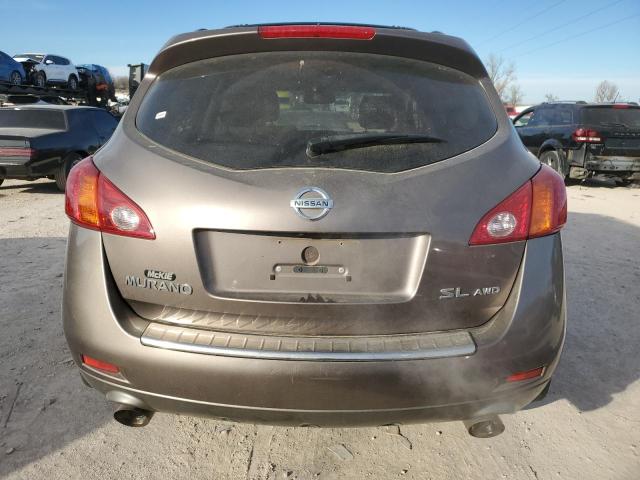 JN8AZ1MW6AW138353 - 2010 NISSAN MURANO S BROWN photo 6