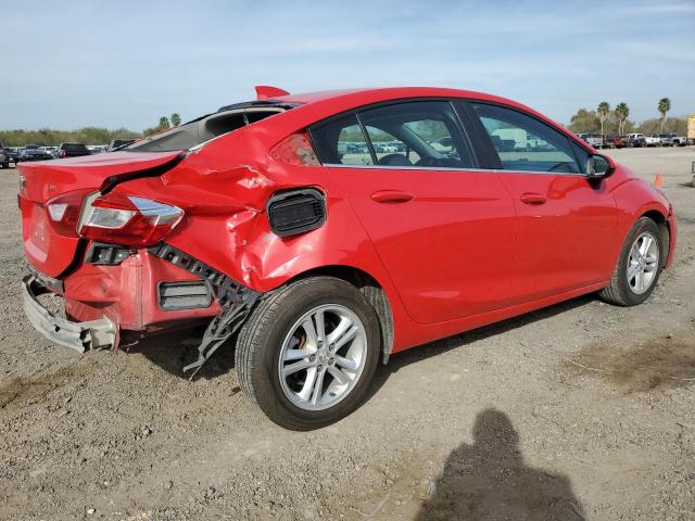 1G1BE5SMXH7169879 - 2017 CHEVROLET CRUZE LT RED photo 3