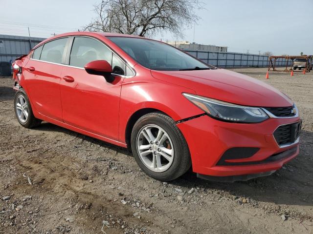 1G1BE5SMXH7169879 - 2017 CHEVROLET CRUZE LT RED photo 4