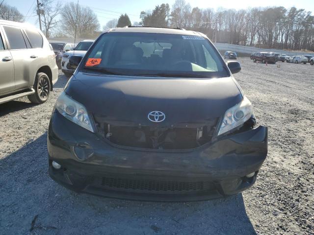 5TDYK3DC3BS059966 - 2011 TOYOTA SIENNA XLE BLACK photo 5