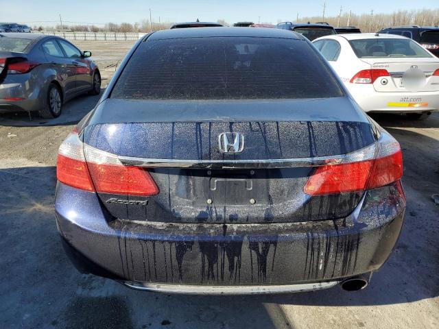 1HGCR2F33FA155145 - 2015 HONDA ACCORD LX BLUE photo 6