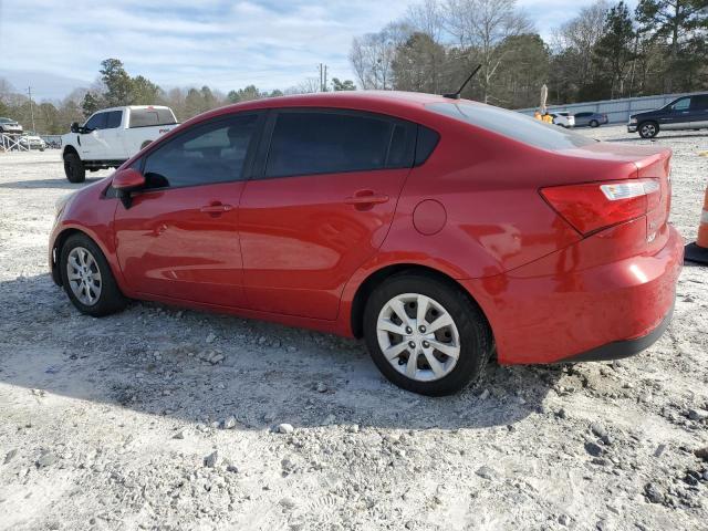 KNADM4A32H6010539 - 2017 KIA RIO LX RED photo 2