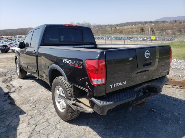 1N6AA07F58N335911 - 2008 NISSAN TITAN XE BLACK photo 3