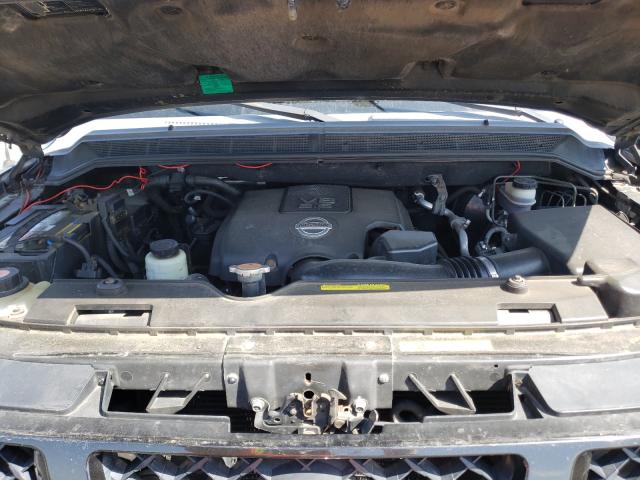 1N6AA07F58N335911 - 2008 NISSAN TITAN XE BLACK photo 7