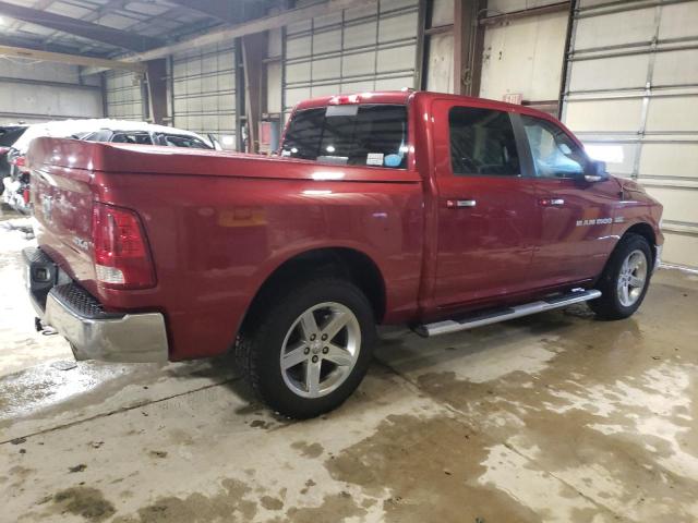 1C6RD7LT7CS125801 - 2012 DODGE RAM 1500 SLT RED photo 3