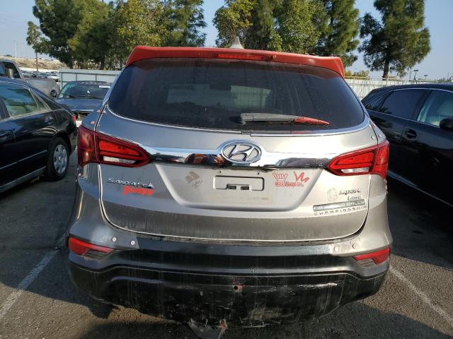 5XYZTDLB7HG419844 - 2017 HYUNDAI SANTA FE S SILVER photo 6