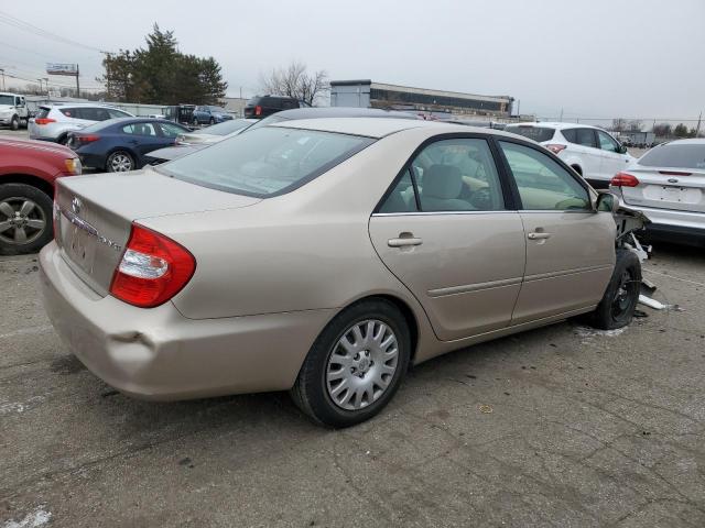 4T1BE32K04U818042 - 2004 TOYOTA CAMRY LE TAN photo 3