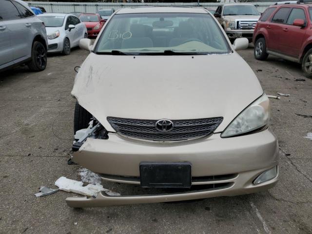 4T1BE32K04U818042 - 2004 TOYOTA CAMRY LE TAN photo 5